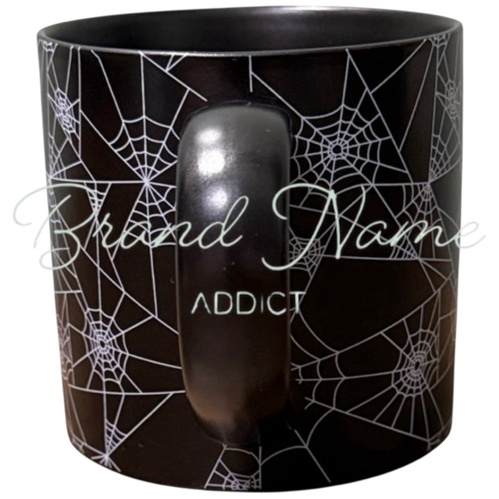 Stoneware Black Spiderweb Mug - Picture 5 of 6